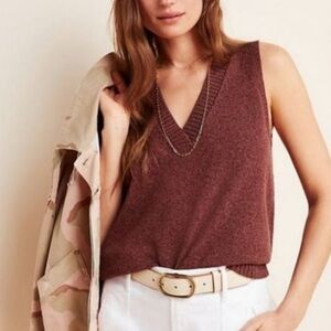 Anthropologie | Camilla V-Neck Sweater